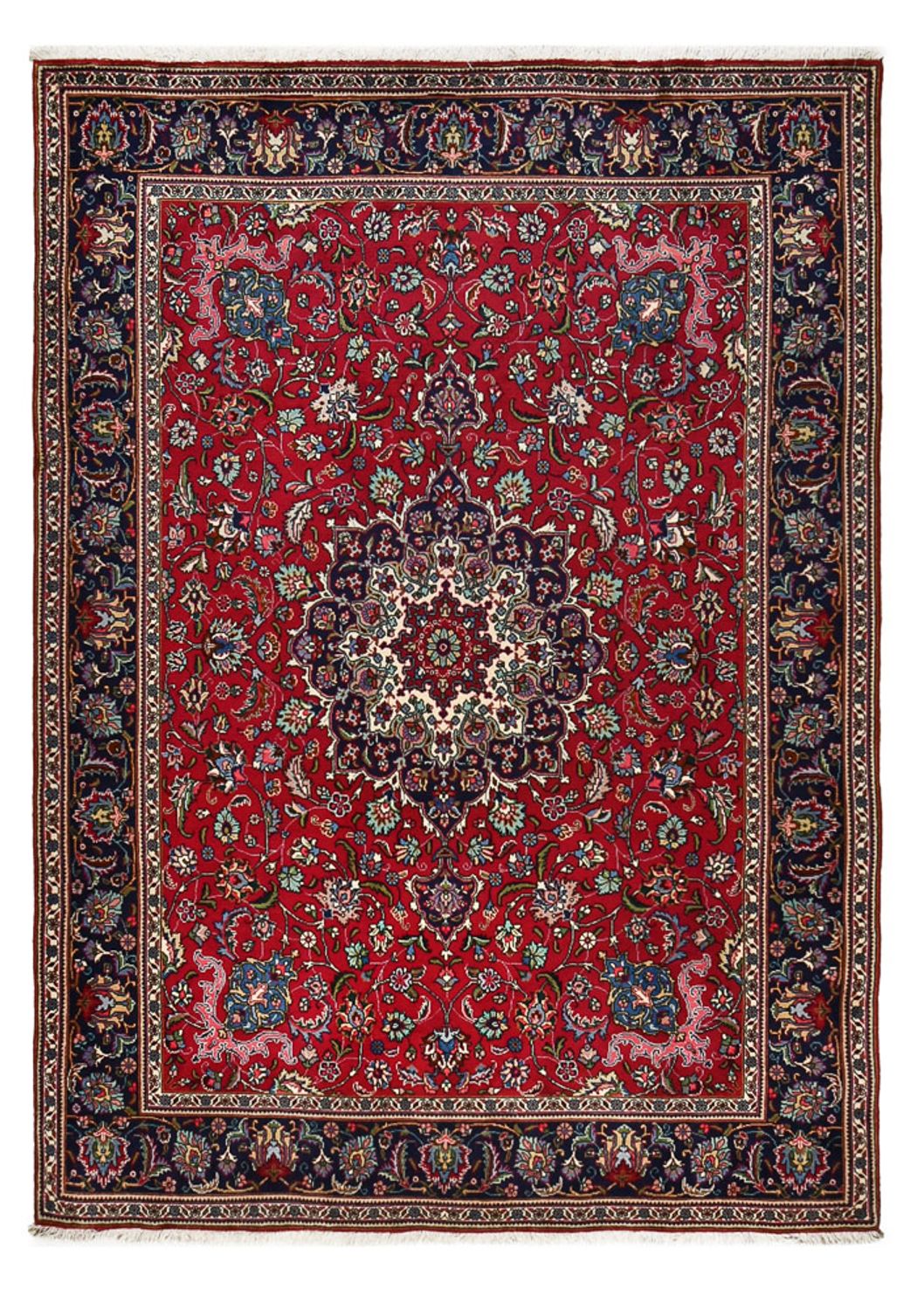 Dywan perski - Tabriz - Królewski - 285 x 204 cm - czerwony