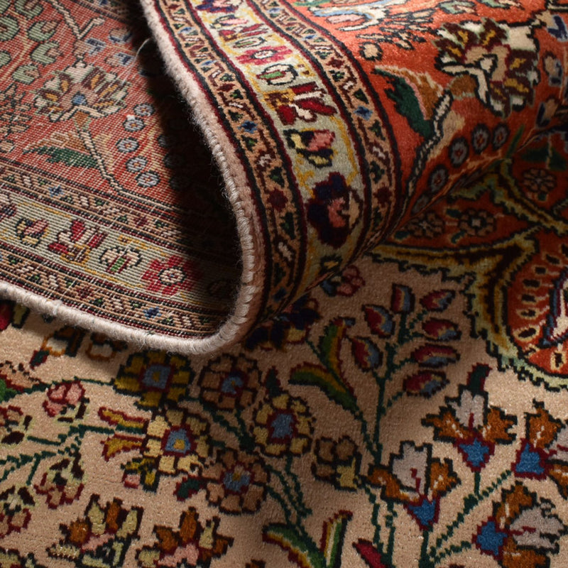 Dywan perski - Tabriz - Królewski - 290 x 195 cm - piaskowy