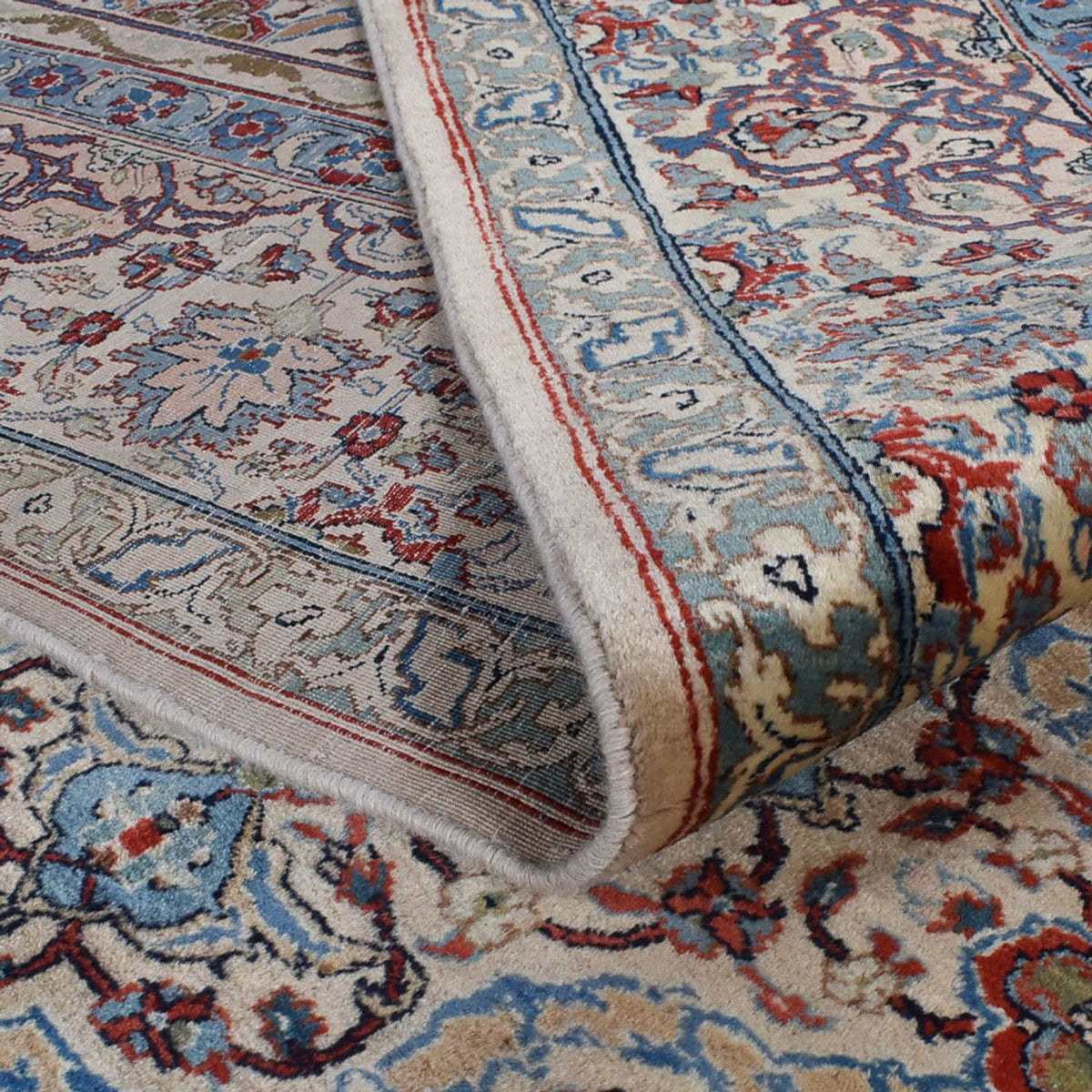 Dywan perski - Keshan - Royal - 396 x 304 cm - piaskowy