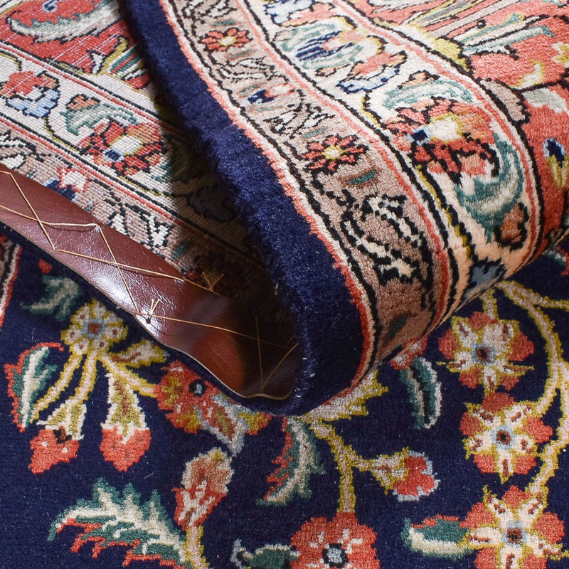 Dywan perski - Keshan - 375 x 252 cm - ciemnoniebieski