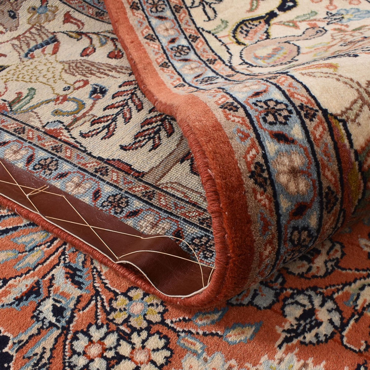 Dywan perski - Klasyczny - 312 x 261 cm - jasna czerwień