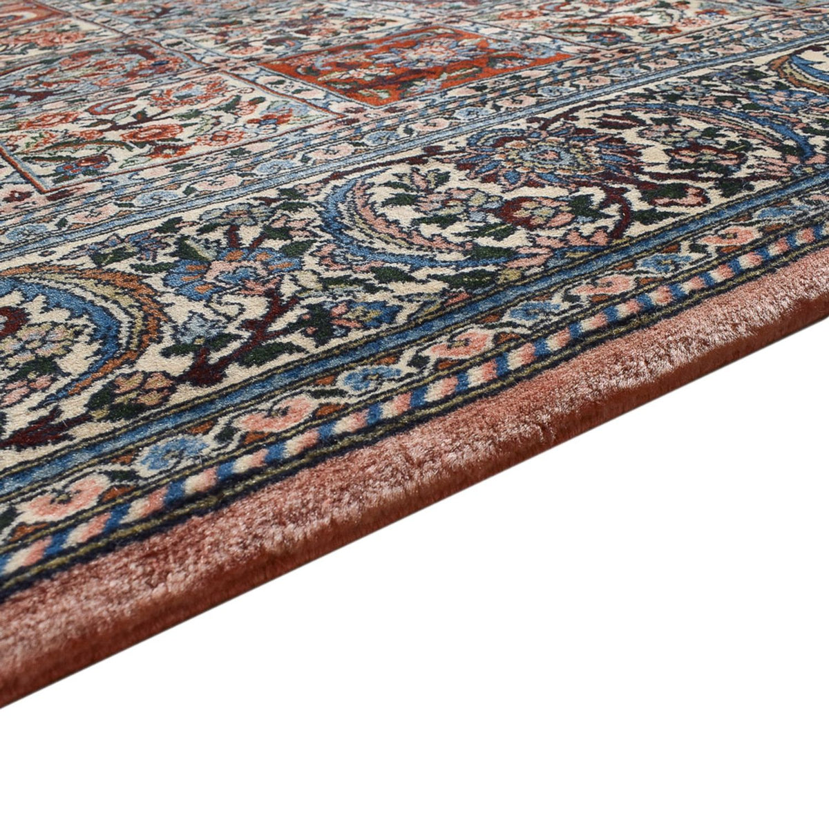 Perski dywan - Nomadyczny - 348 x 258 cm - jasnoniebieski