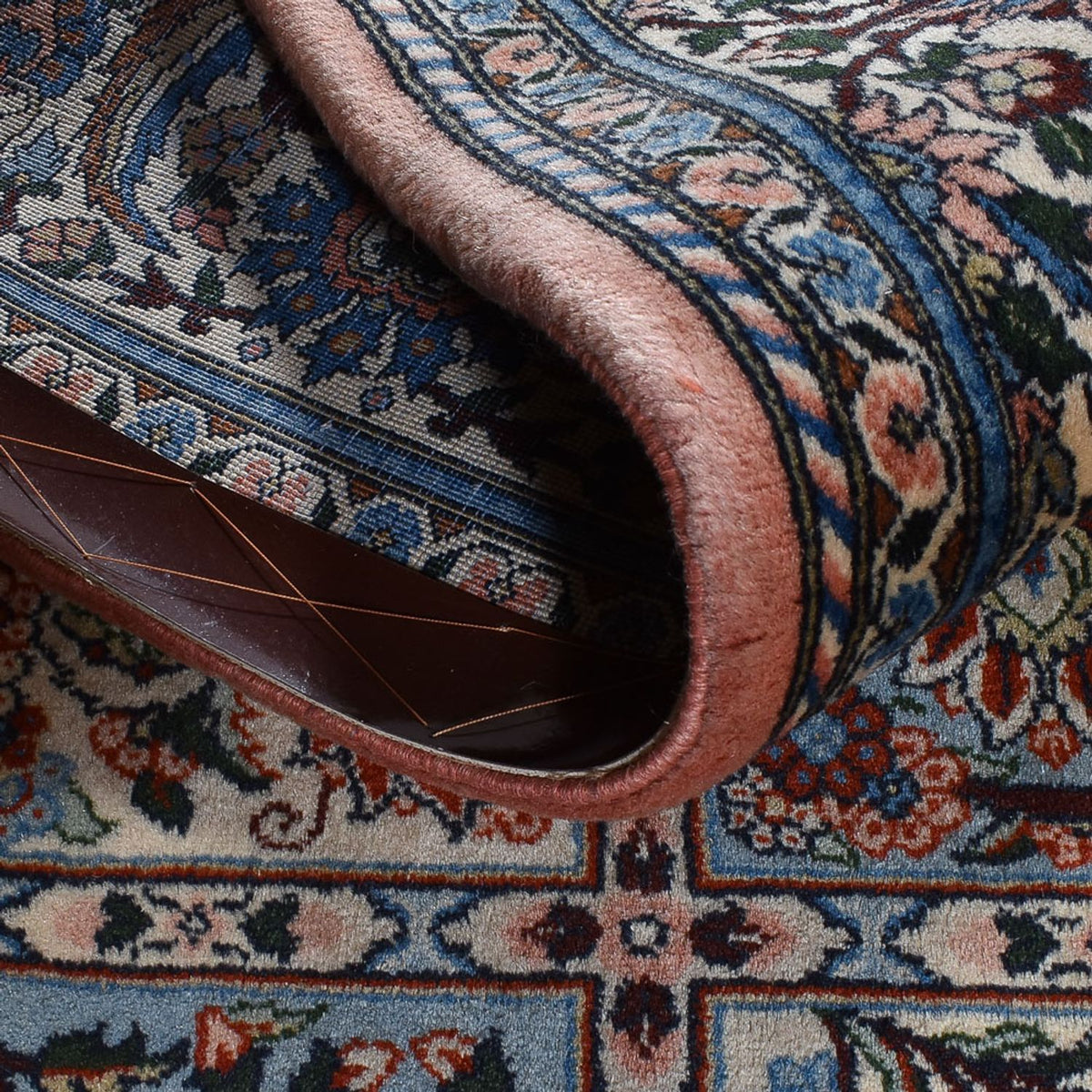 Perski dywan - Nomadyczny - 348 x 258 cm - jasnoniebieski