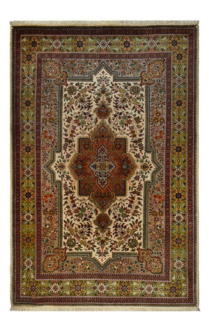 Dywan perski - Tabriz - 300 x 205 cm - piaskowy