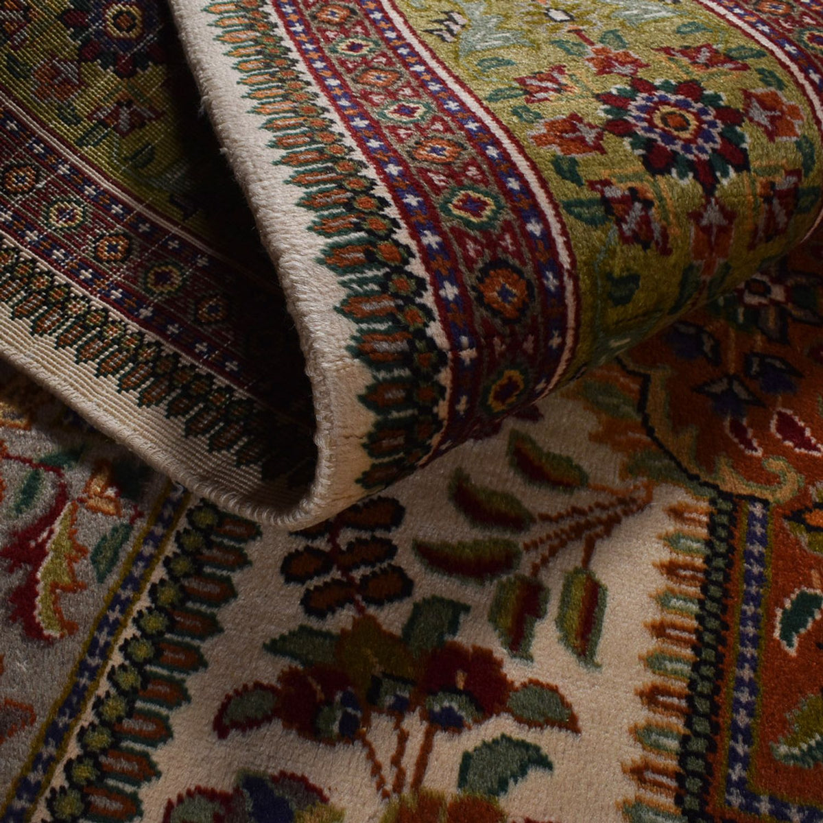 Dywan perski - Tabriz - 300 x 205 cm - piaskowy