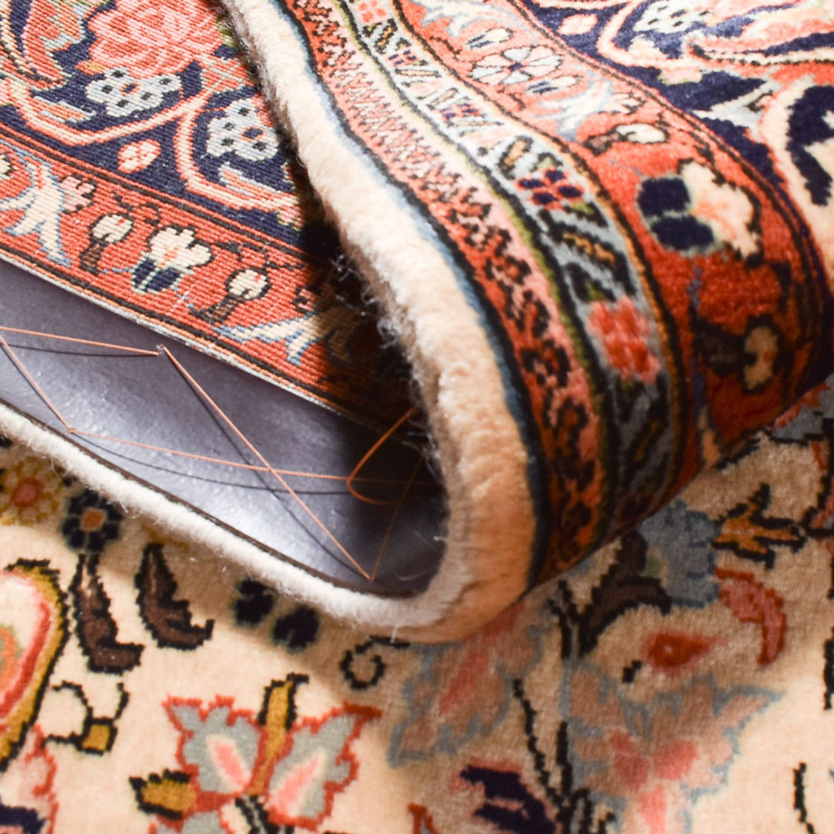 Dywan perski - Bijar - 292 x 179 cm - jasny beż