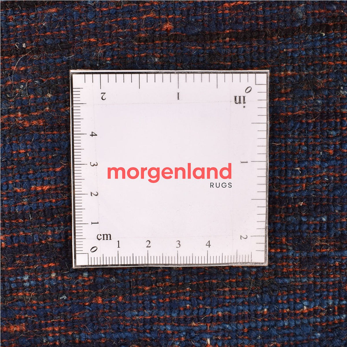 Dywan Gabbeh - Loribaft Perski - 143 x 119 cm - ciemnoniebieski