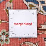 Dywan perski - Tabriz - Królewski okrągły  - 200 x 200 cm - wielokolorowy