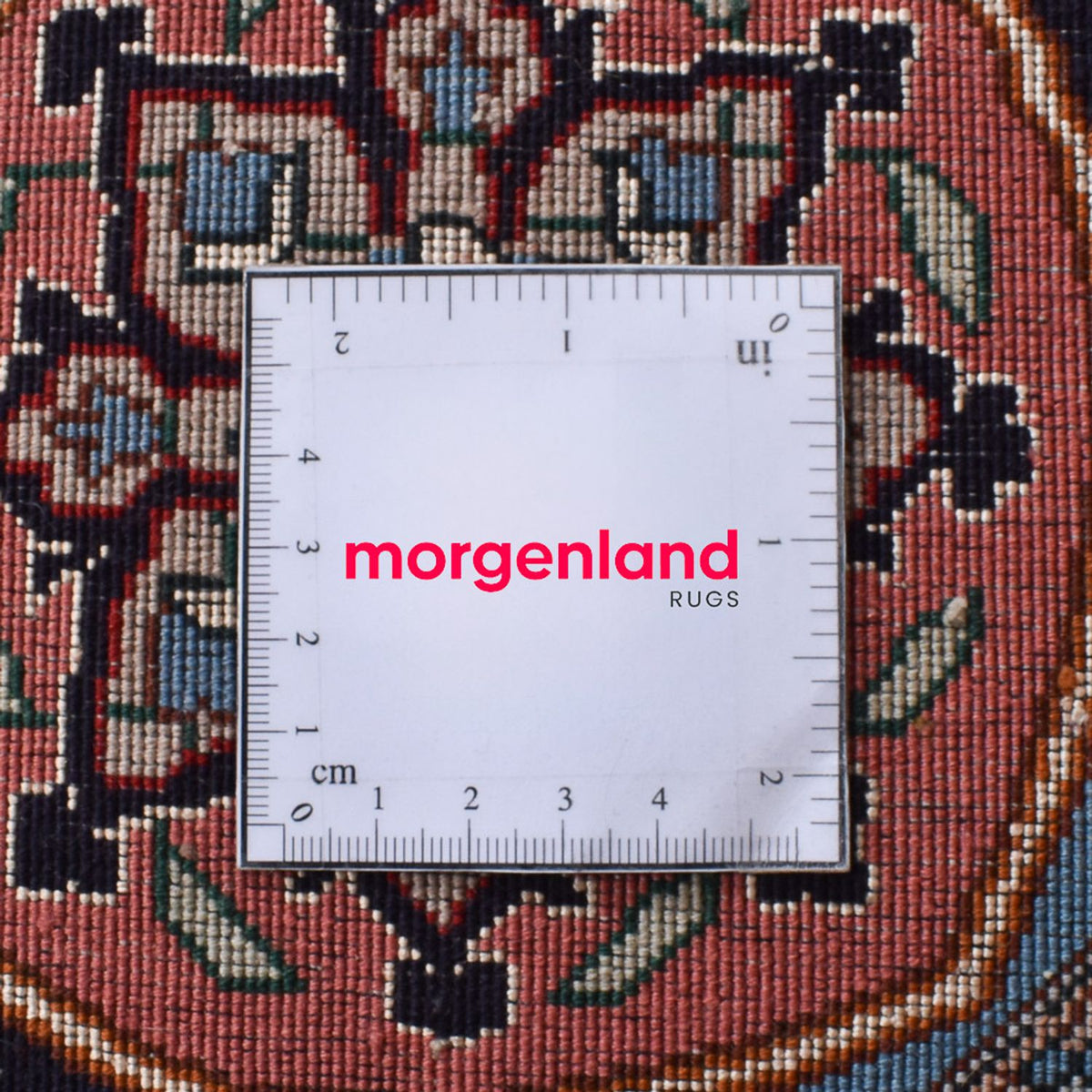 Dywan perski - Tabriz - Królewski okrągły  - 250 x 250 cm - wielokolorowy