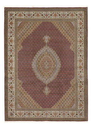 Dywan perski - Tabriz - Królewski - 346 x 255 cm - rdza
