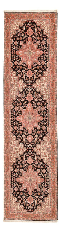 Biegacz Dywan perski - Tabriz - Królewski - 352 x 90 cm - jasna czerwień