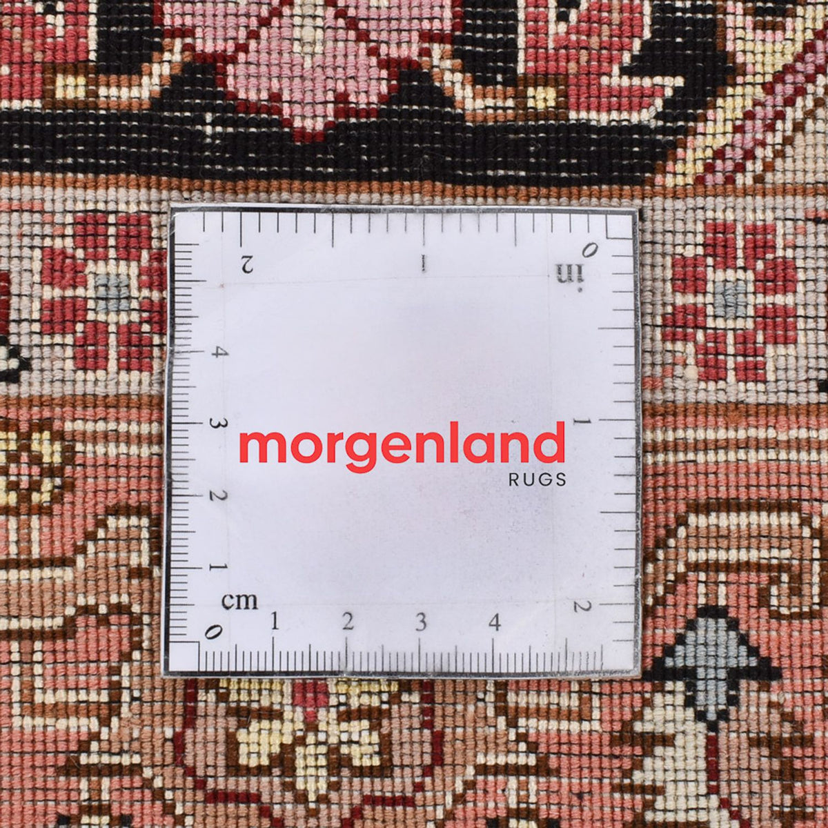 Biegacz Dywan perski - Tabriz - Królewski - 352 x 90 cm - jasna czerwień