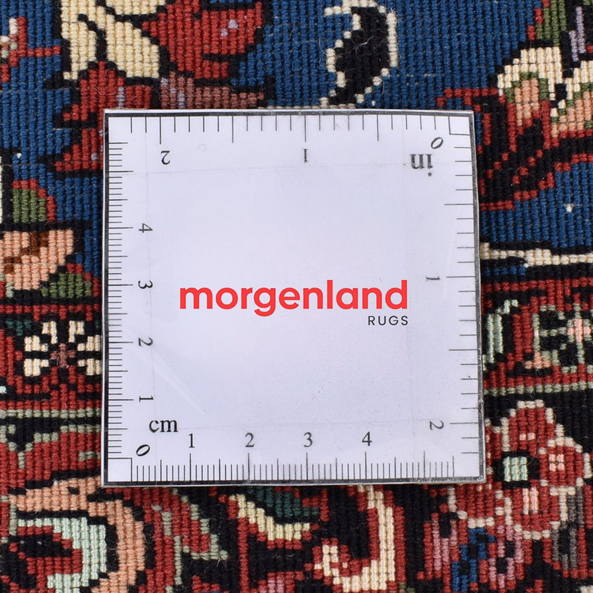 Dywan perski - Bijar - 180 x 111 cm - niebieski