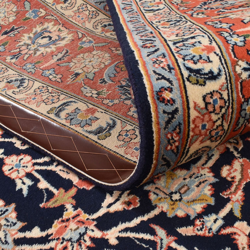 Dywan perski - Klasyczny - 296 x 247 cm - ciemnoniebieski