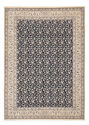 Dywan perski - Nain - Premium - 351 x 253 cm - ciemnoniebieski