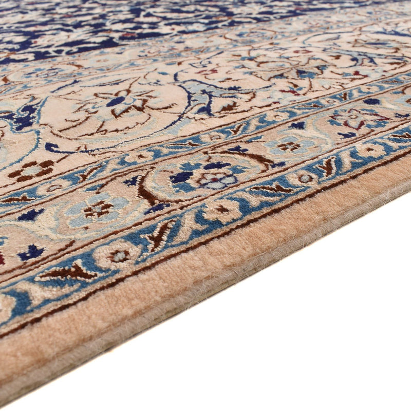 Dywan perski - Nain - Premium - 351 x 253 cm - ciemnoniebieski