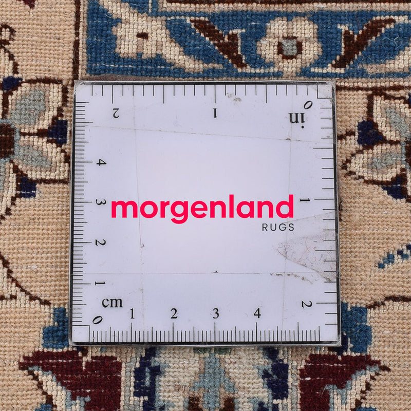 Dywan perski - Nain - Premium - 351 x 253 cm - ciemnoniebieski