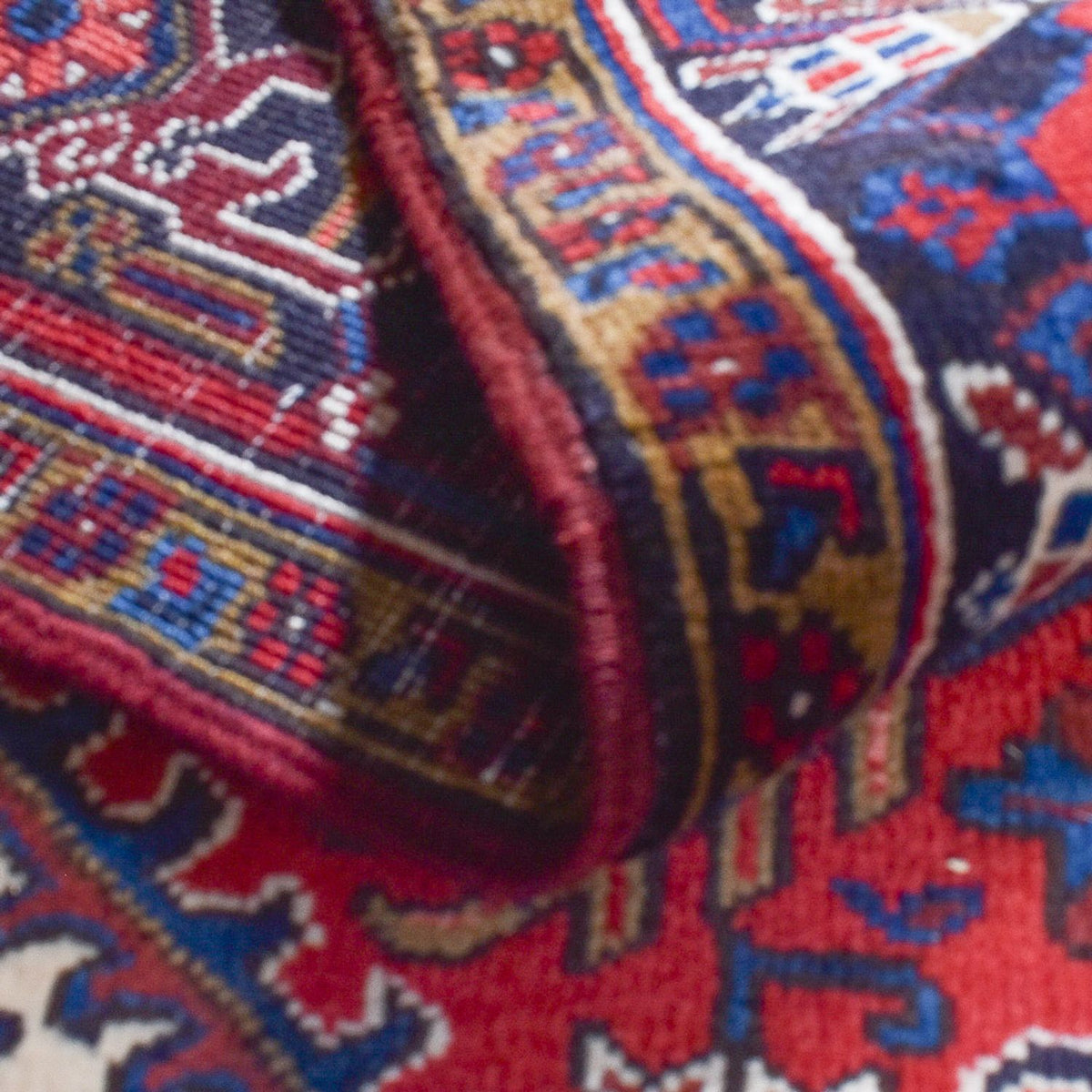 Perski dywan - Nomadyczny - 305 x 250 cm - czerwony