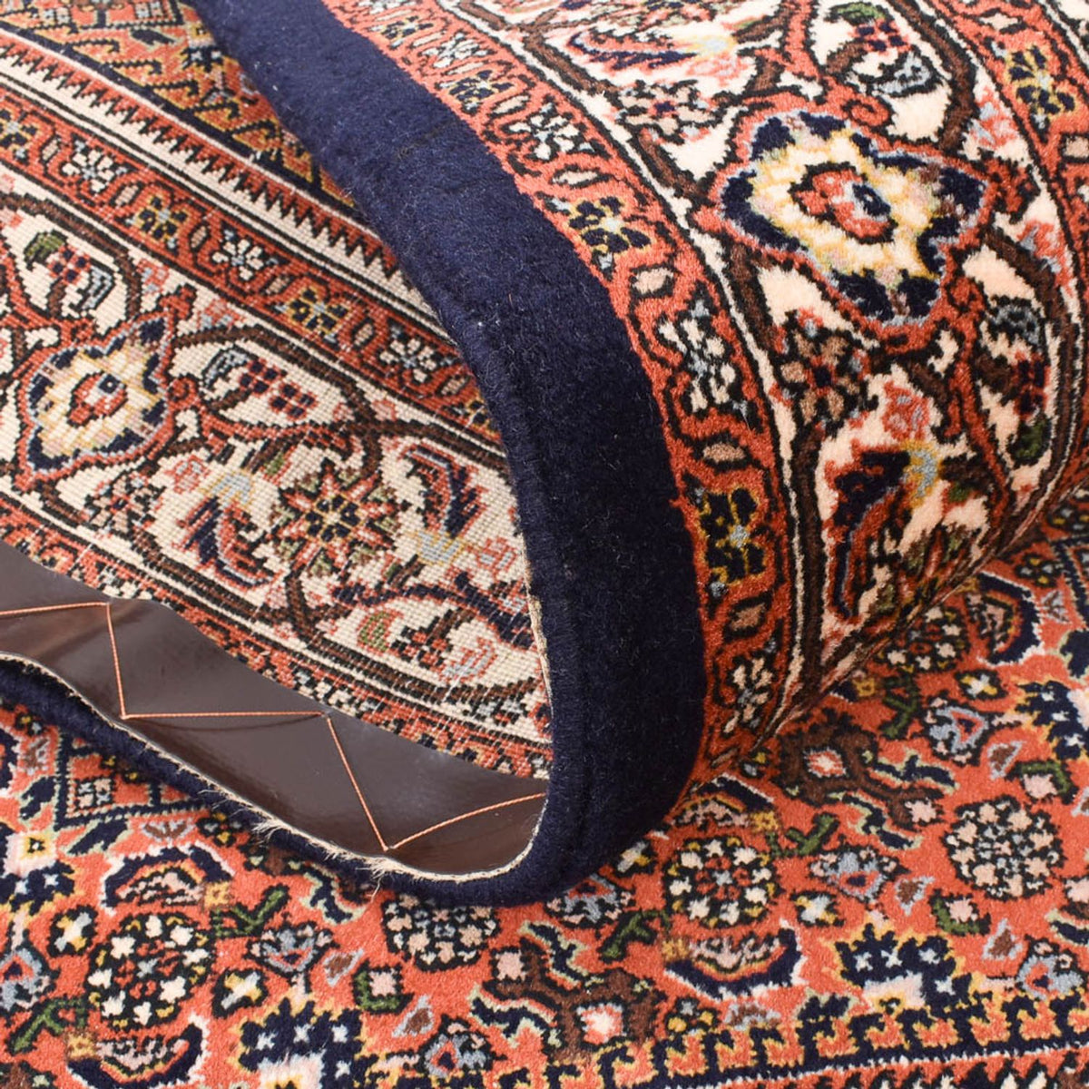 Dywan perski - Bijar - 162 x 113 cm - rdza