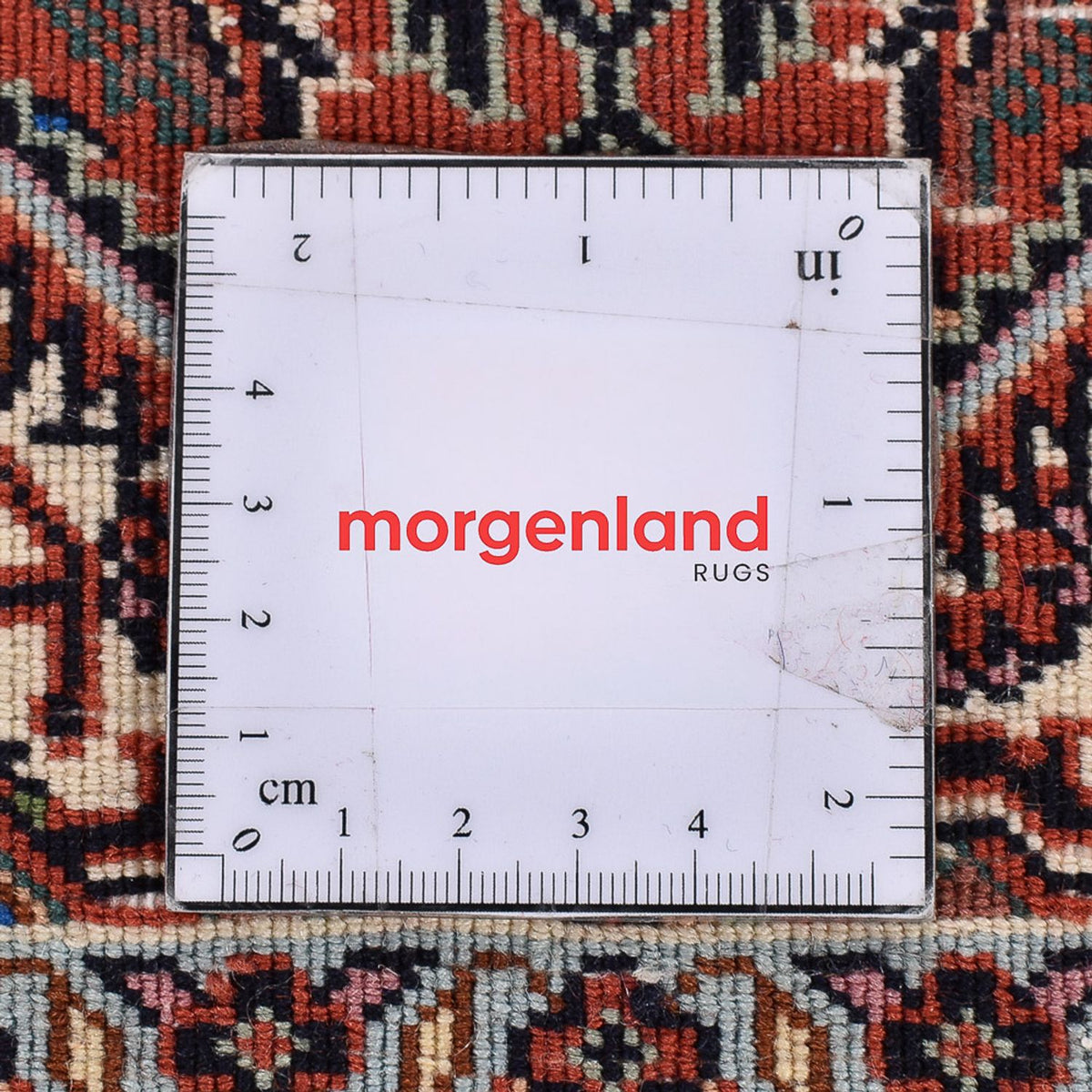 Biegacz Dywan perski - Bijar - 377 x 83 cm - rdza