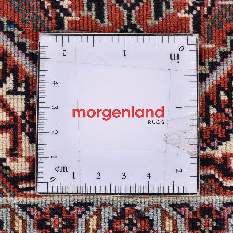 Biegacz Dywan perski - Bijar - 377 x 83 cm - rdza