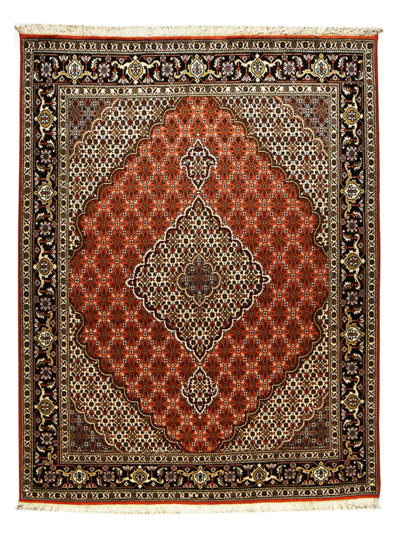 Dywan perski - Tabriz - Królewski - 194 x 153 cm - czerwony