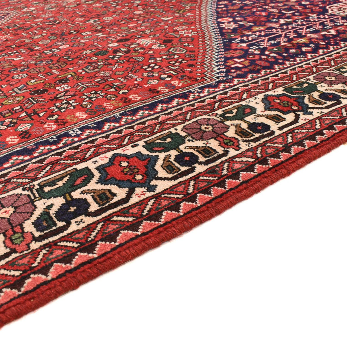 Perski dywan - Nomadyczny kwadratowy  - 198 x 198 cm - czerwony