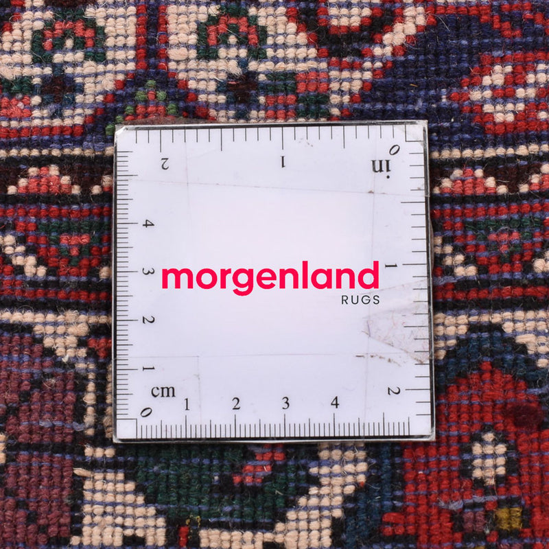 Perski dywan - Nomadyczny kwadratowy  - 198 x 198 cm - czerwony