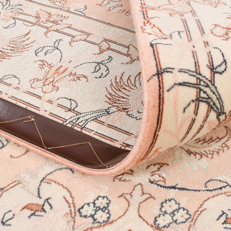 Dywan perski - Tabriz - Królewski - 203 x 153 cm - karmelowy