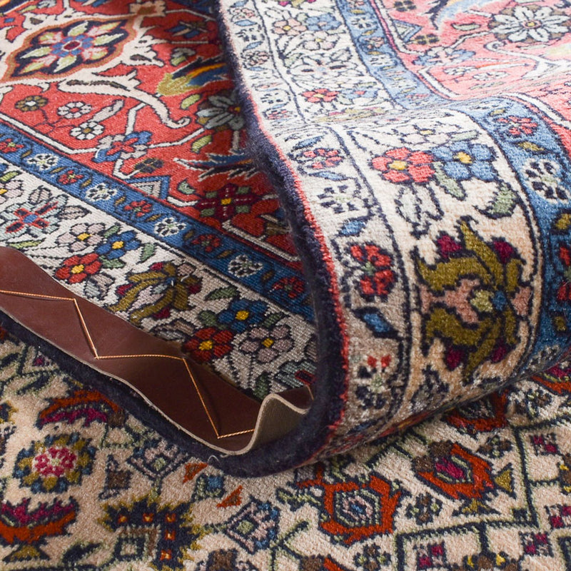 Dywan perski - Bijar kwadratowy  - 400 x 400 cm - rdza