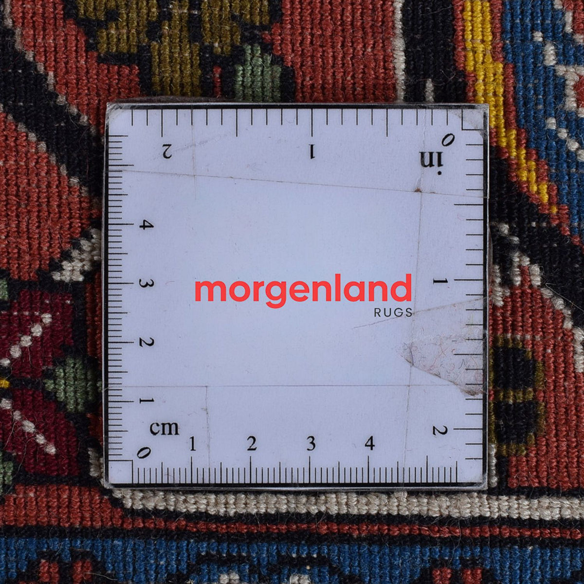 Dywan perski - Bijar kwadratowy  - 400 x 400 cm - rdza