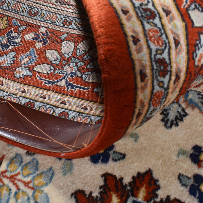 Perski dywan - Ghom - Królewski - 203 x 130 cm - wielokolorowy