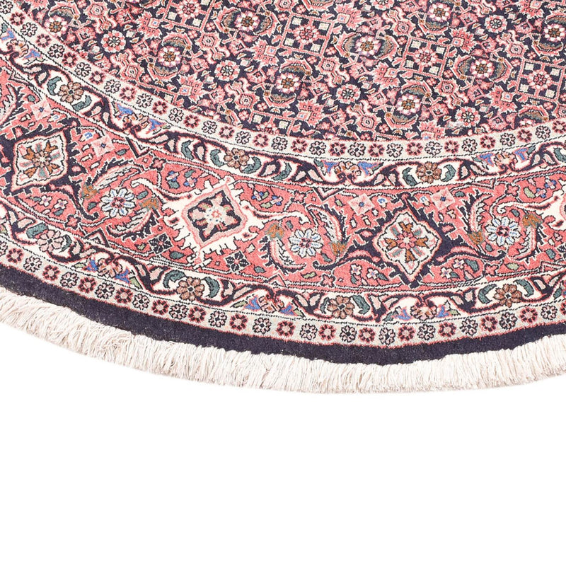 Dywan perski - Bijar okrągły  - 200 x 200 cm - rdza