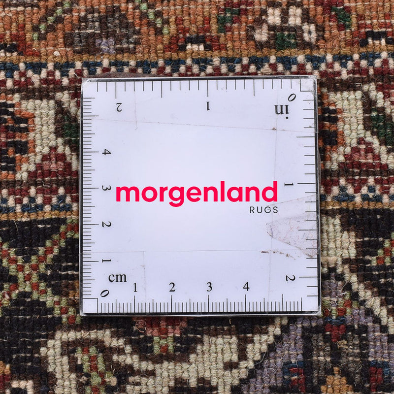 Dywan perski - Tabriz - Królewski kwadratowy  - 203 x 195 cm - ciemny beż