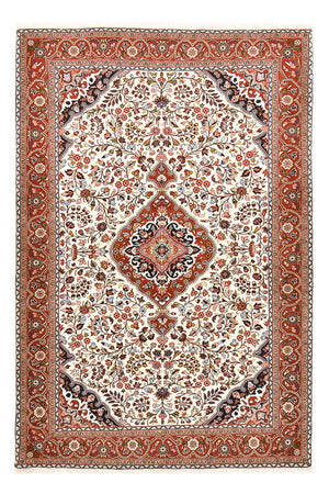 Perski dywan - Nomadyczny - 205 x 138 cm - kremowy