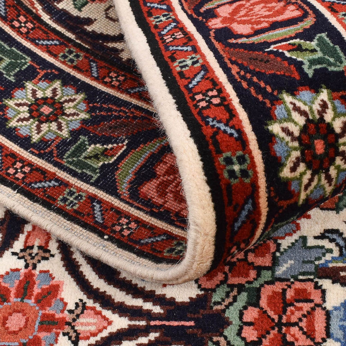 Biegacz Dywan perski - Bijar - 314 x 70 cm - beżowy