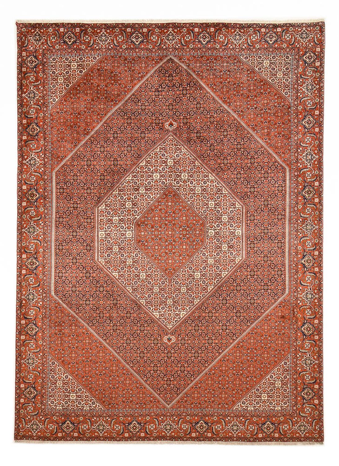 Dywan perski - Bijar - 328 x 236 cm - rdza