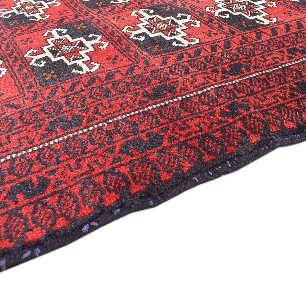 Dywan beludżycki - 127 x 98 cm - wielokolorowy