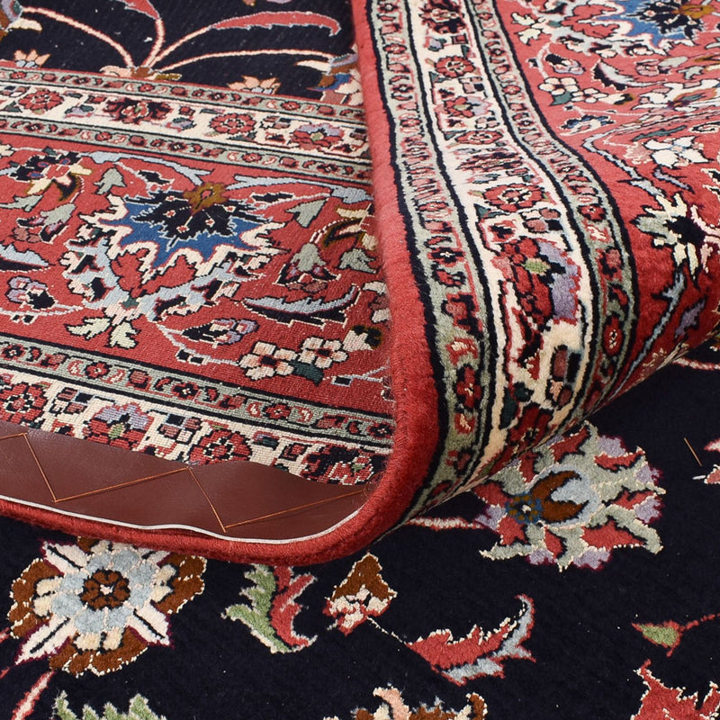 Dywan perski - Bijar - 350 x 254 cm - ciemnoniebieski