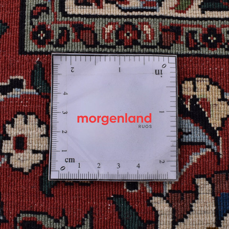 Dywan perski - Bijar - 350 x 254 cm - ciemnoniebieski