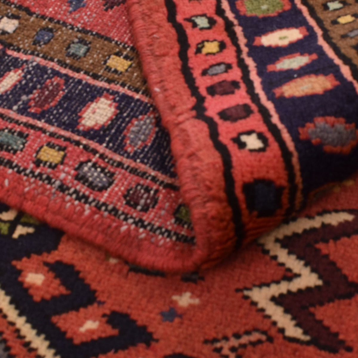 Biegacz Perski dywan - Nomadyczny - 295 x 74 cm - czerwony