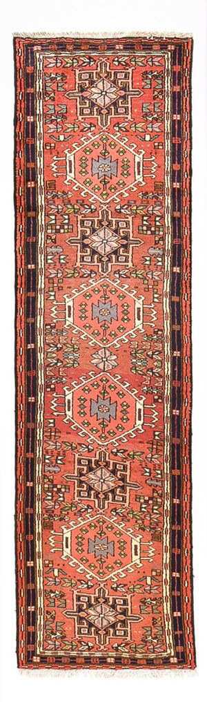 Biegacz Perski dywan - Nomadyczny - 270 x 68 cm - jasna czerwień