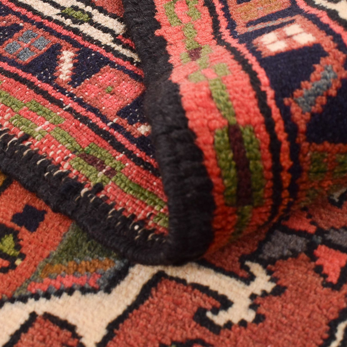 Biegacz Perski dywan - Nomadyczny - 291 x 66 cm - jasna czerwień