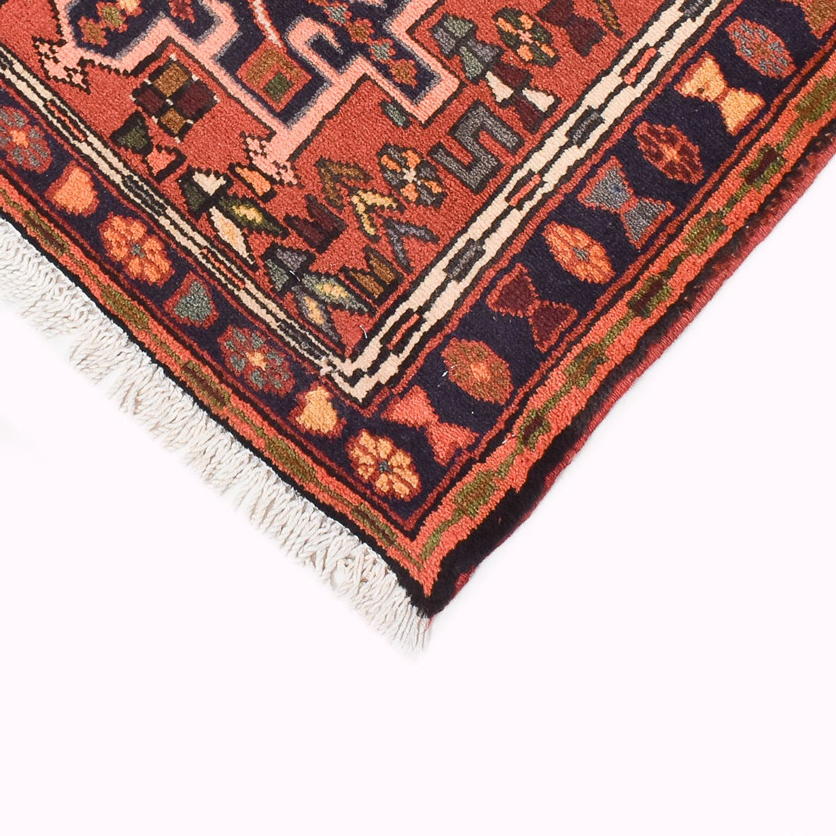 Biegacz Perski dywan - Nomadyczny - 302 x 82 cm - czerwony