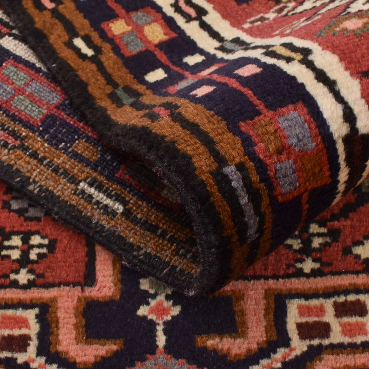 Biegacz Perski dywan - Nomadyczny - 311 x 78 cm - jasna czerwień