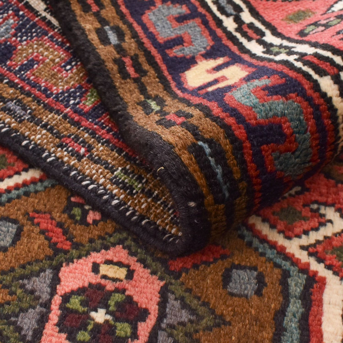 Biegacz Perski dywan - Nomadyczny - 290 x 71 cm - jasna czerwień