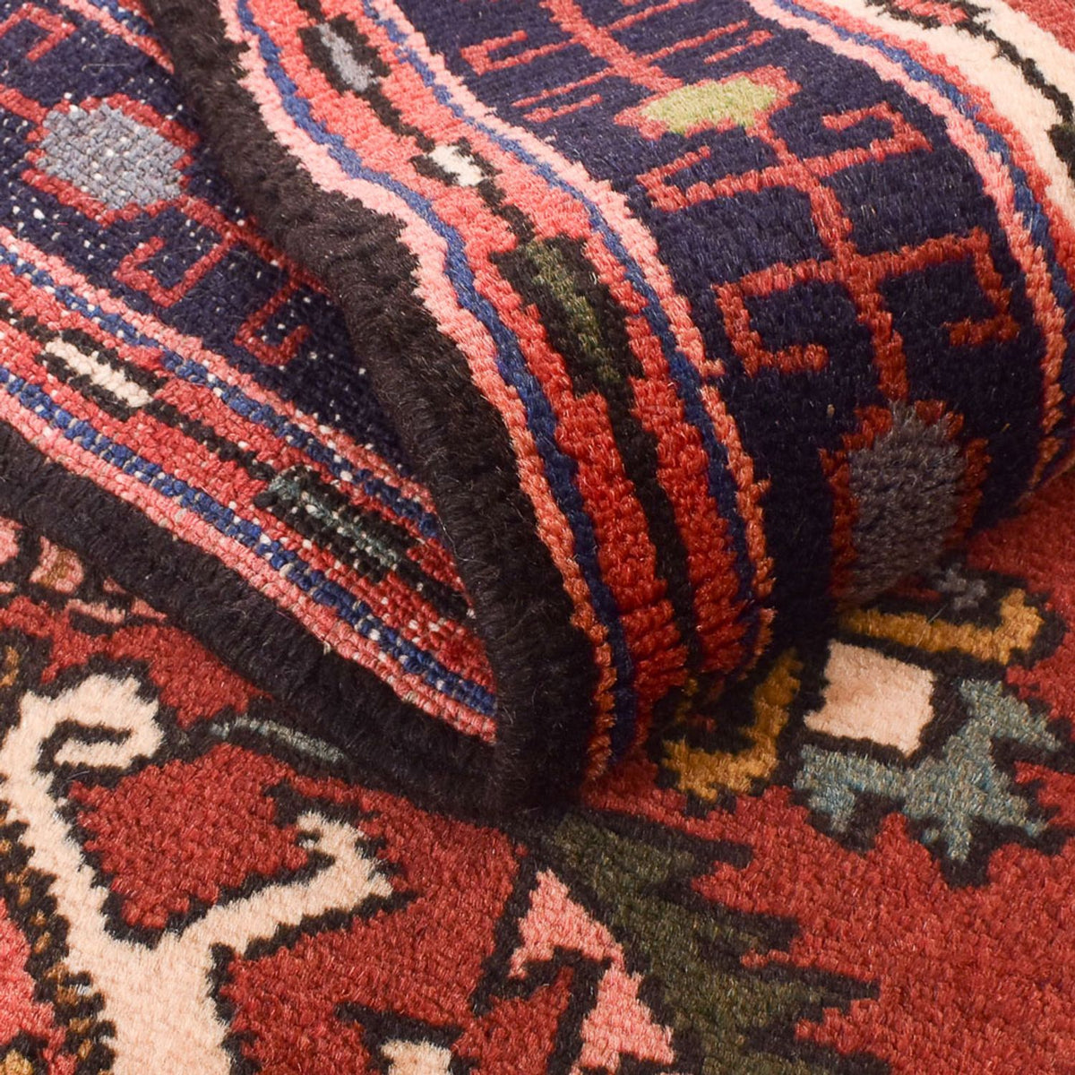 Biegacz Perski dywan - Nomadyczny - 290 x 72 cm - jasna czerwień