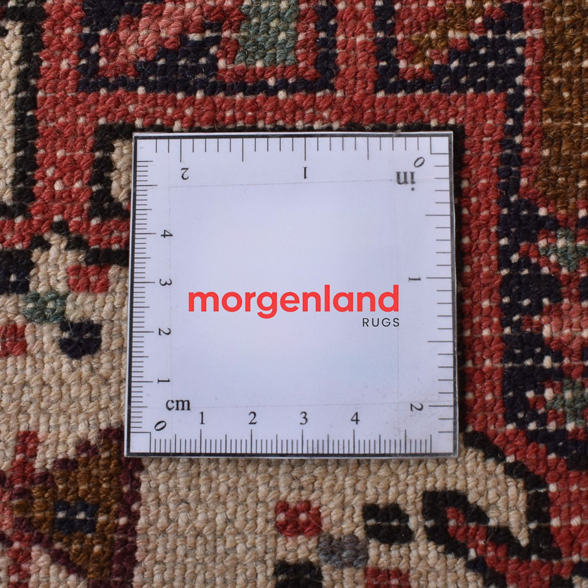 Biegacz Perski dywan - Nomadyczny - 298 x 73 cm - kremowy