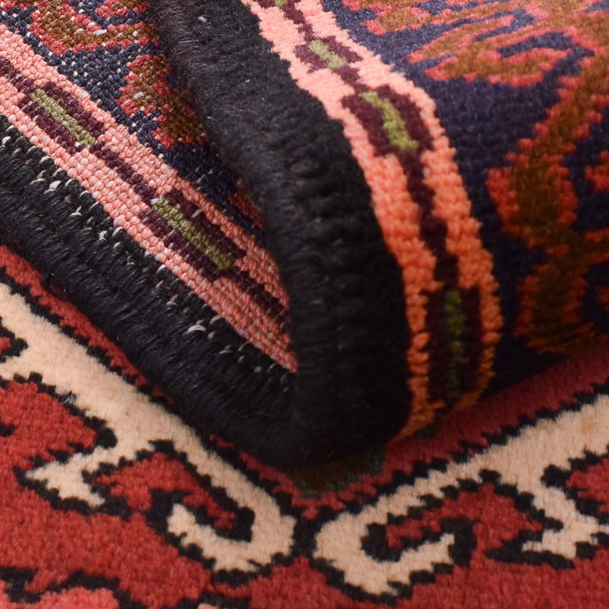 Biegacz Perski dywan - Nomadyczny - 294 x 68 cm - jasna czerwień