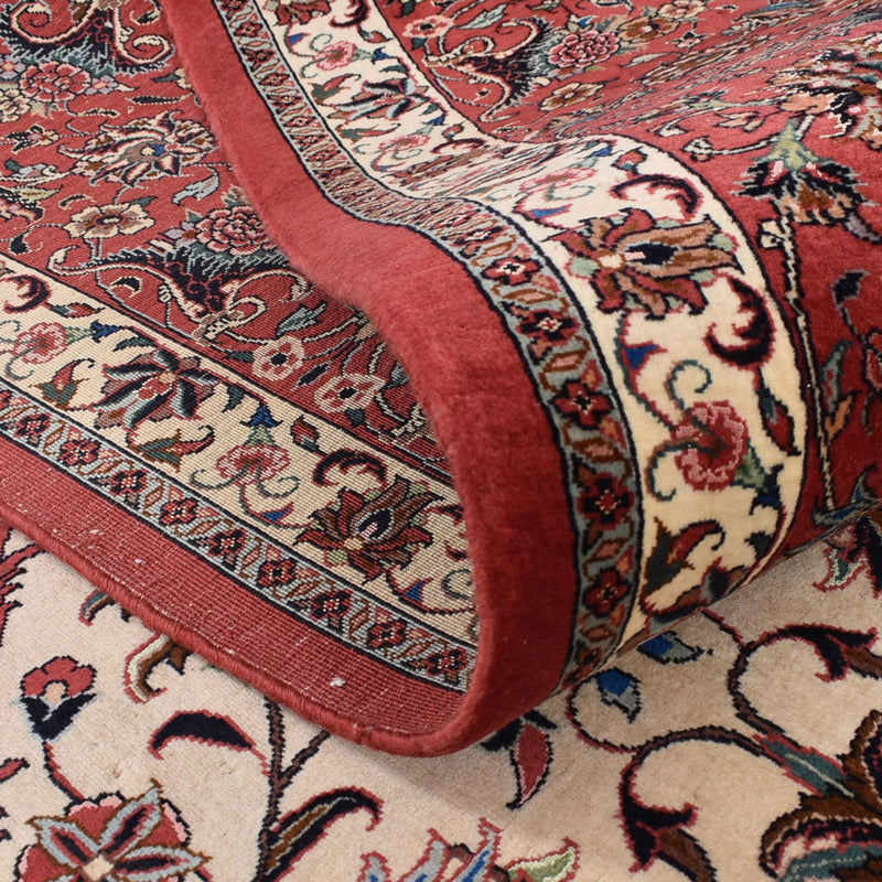 Dywan perski - Bijar - 380 x 296 cm - ciemnoniebieski